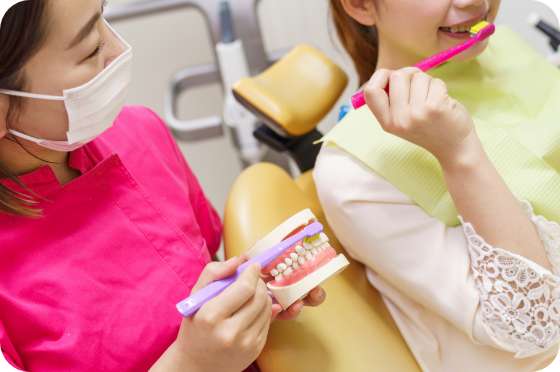 健康な歯を長く維持し続けられる