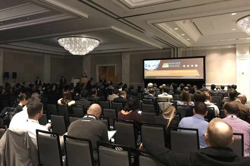 2018年アメリカ歯周病学会(AAP)バンクーバ大会での講演